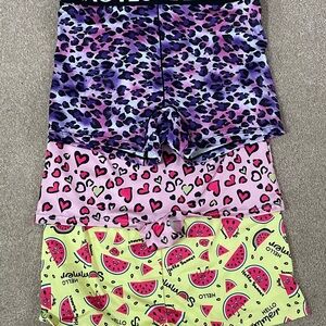 Colorful Patterned Shorts Set